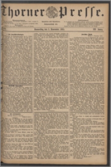 Thorner Presse 1885, Jg. III, Nro. 259