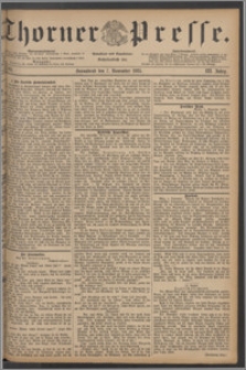 Thorner Presse 1885, Jg. III, Nro. 261