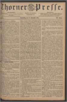 Thorner Presse 1885, Jg. III, Nro. 271