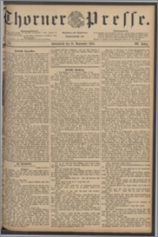 Thorner Presse 1885, Jg. III, Nro. 273