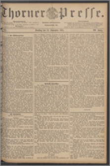Thorner Presse 1885, Jg. III, Nro. 275