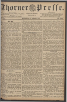 Thorner Presse 1885, Jg. III, Nro. 276