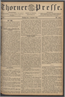 Thorner Presse 1885, Jg. III, Nro. 281