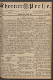 Thorner Presse 1885, Jg. III, Nro. 283