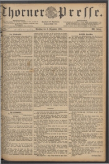 Thorner Presse 1885, Jg. III, Nro. 287