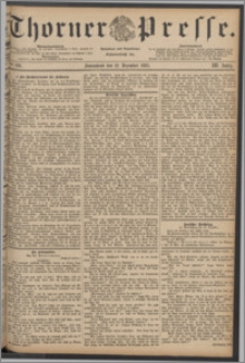 Thorner Presse 1885, Jg. III, Nro. 291
