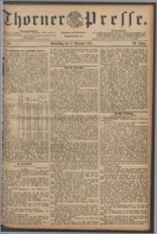 Thorner Presse 1885, Jg. III, Nro. 295
