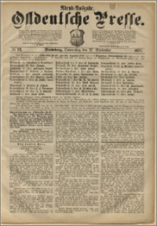 Ostdeutsche Presse. J. 1, 1877, nr 22