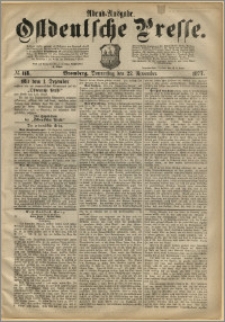 Ostdeutsche Presse. J. 1, 1877, nr 118