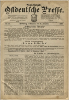 Ostdeutsche Presse. J. 1, 1877, nr 177