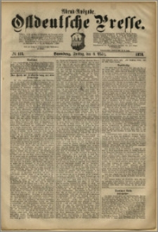 Ostdeutsche Presse. J. 2, 1878, nr 113