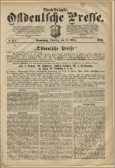 Ostdeutsche Presse. J. 2, 1878, nr 131