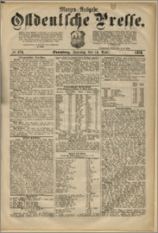 Ostdeutsche Presse. J. 2, 1878, nr 176