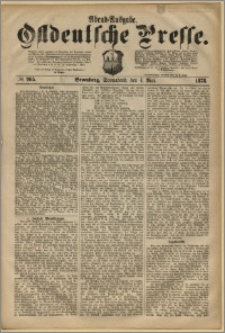 Ostdeutsche Presse. J. 2, 1878, nr 205