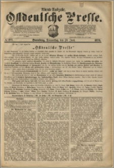 Ostdeutsche Presse. J. 2, 1878, nr 277