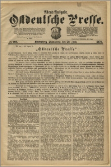 Ostdeutsche Presse. J. 2, 1878, nr 293