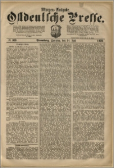 Ostdeutsche Presse. J. 2, 1878, nr 318