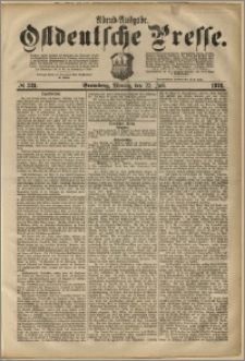 Ostdeutsche Presse. J. 2, 1878, nr 331