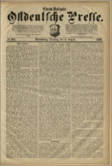 Ostdeutsche Presse. J. 2, 1878, nr 357