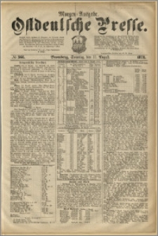 Ostdeutsche Presse. J. 2, 1878, nr 366