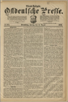 Ostdeutsche Presse. J. 2, 1878, nr 375