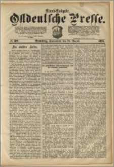 Ostdeutsche Presse. J. 2, 1878, nr 389