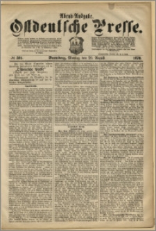 Ostdeutsche Presse. J. 2, 1878, nr 391