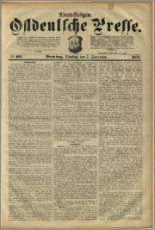 Ostdeutsche Presse. J. 2, 1878, nr 405