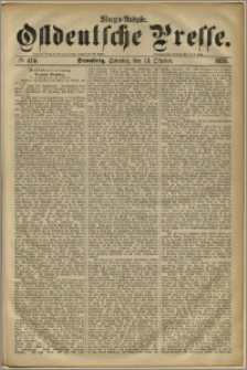 Ostdeutsche Presse. J. 2, 1878, nr 474