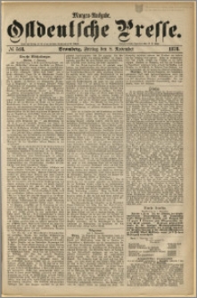 Ostdeutsche Presse. J. 2, 1878, nr 518