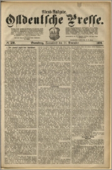 Ostdeutsche Presse. J. 2, 1878, nr 533