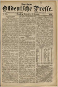Ostdeutsche Presse. J. 2, 1878, nr 536