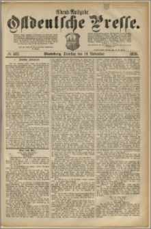 Ostdeutsche Presse. J. 2, 1878, nr 537