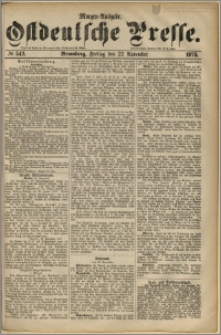 Ostdeutsche Presse. J. 2, 1878, nr 542