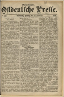 Ostdeutsche Presse. J. 2, 1878, nr 546