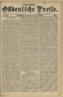 Ostdeutsche Presse. J. 2, 1878, nr 552