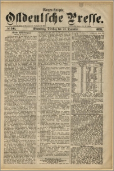 Ostdeutsche Presse. J. 2, 1878, nr 596