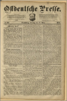 Ostdeutsche Presse. J. 3, 1879, nr 124