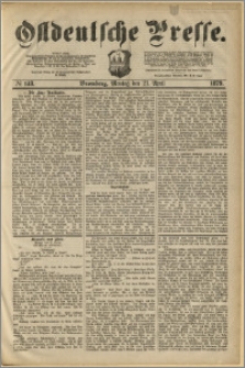 Ostdeutsche Presse. J. 3, 1879, nr 148