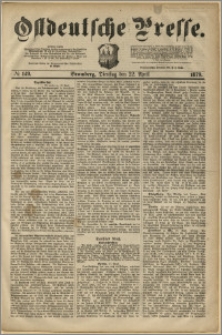 Ostdeutsche Presse. J. 3, 1879, nr 149