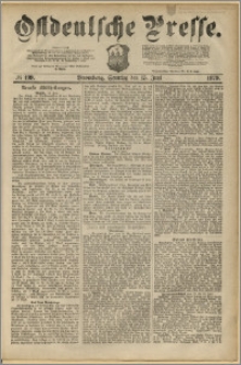 Ostdeutsche Presse. J. 3, 1879, nr 199