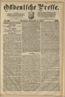 Ostdeutsche Presse. J. 3, 1879, nr 270