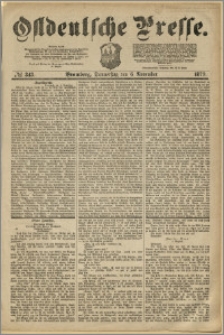 Ostdeutsche Presse. J. 3, 1879, nr 343