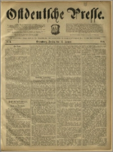 Ostdeutsche Presse. J. 12, 1888, nr 11