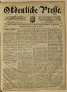 Ostdeutsche Presse. J. 12, 1888, nr 16