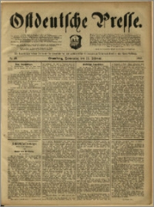 Ostdeutsche Presse. J. 12, 1888, nr 40