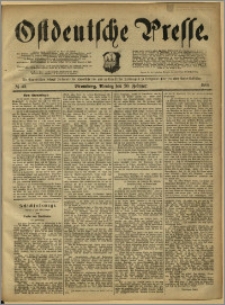 Ostdeutsche Presse. J. 12, 1888, nr 43