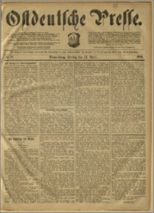 Ostdeutsche Presse. J. 12, 1888, nr 87