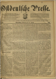 Ostdeutsche Presse. J. 12, 1888, nr 90