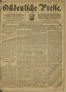 Ostdeutsche Presse. J. 12, 1888, nr 97